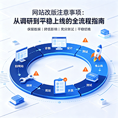 林州建站-网站改版注意事项：从调研到平稳上线的全流程指南