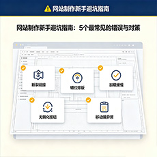 殷都建站-网站制作新手避坑指南：5个最常见的错误与对策