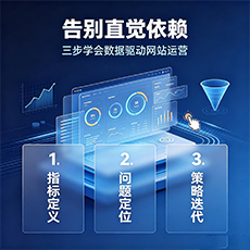 安阳建站-告别直觉依赖：三步学会数据驱动网站运营
