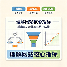 安阳建站-理解网站核心指标：跳出率、转化率与用户粘性
