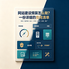 安阳建站-网站建设预算怎么做？一份详细的费用清单