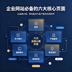 安阳建站-企业网站必备的六大核心页面