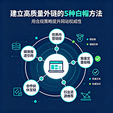 安阳建站-建立高质量外链的5种白帽方法